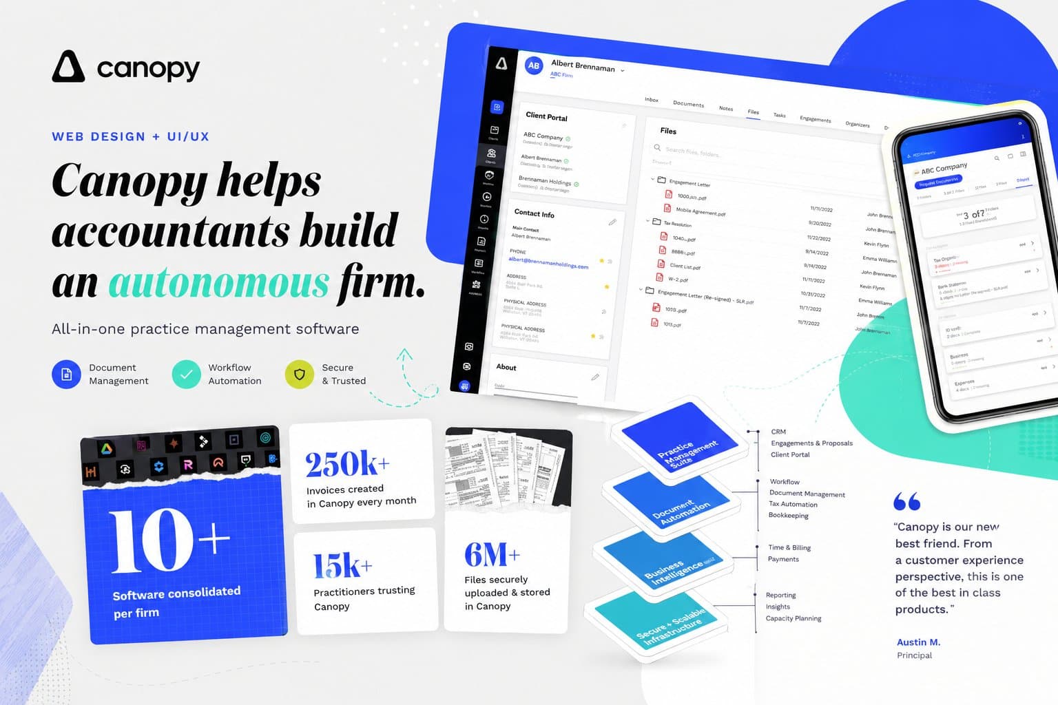 Canopy: practice management software for accountants